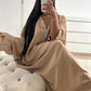 Beigefarbener Kaftan