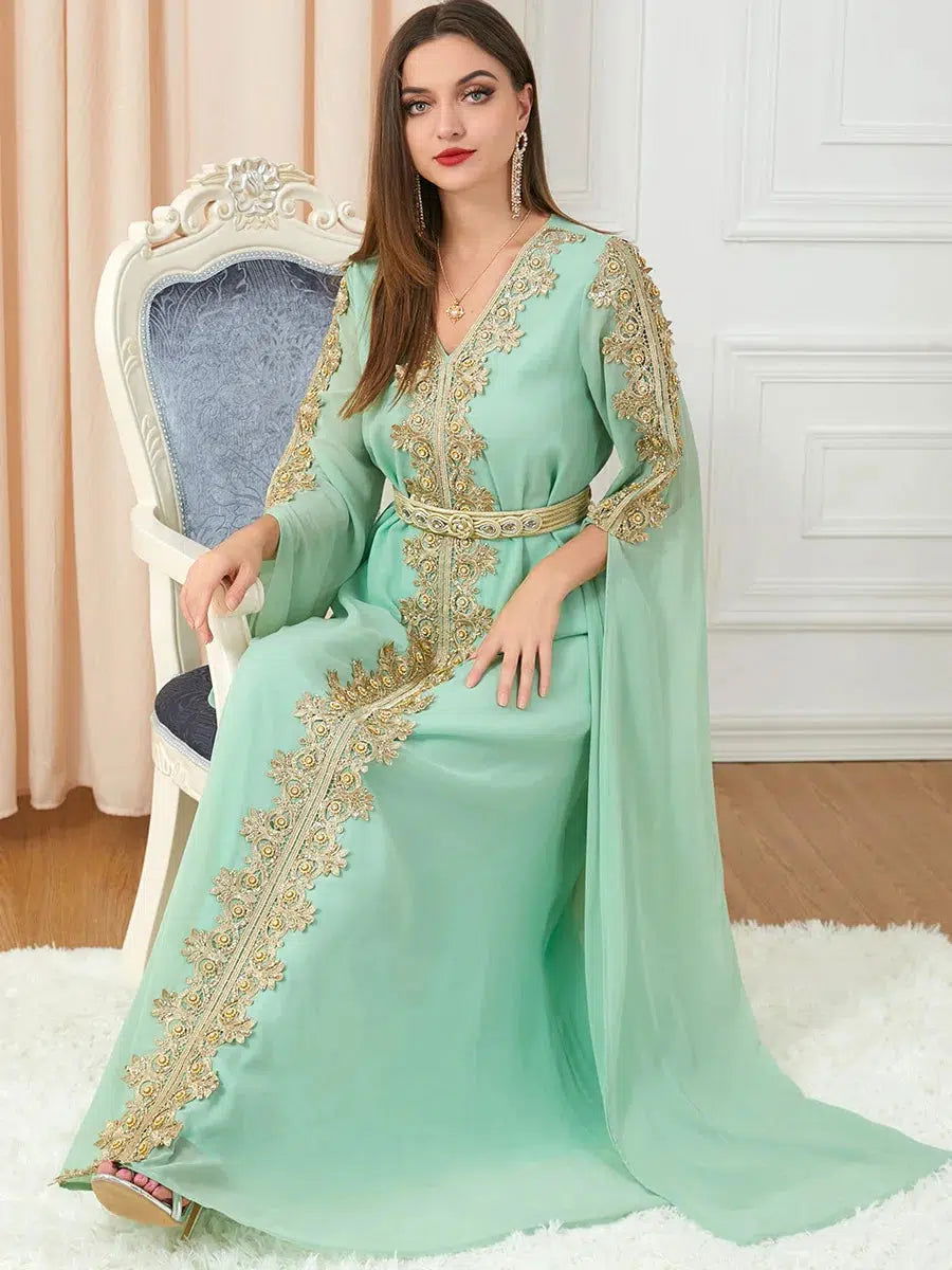 Caftan Vert d'Eau