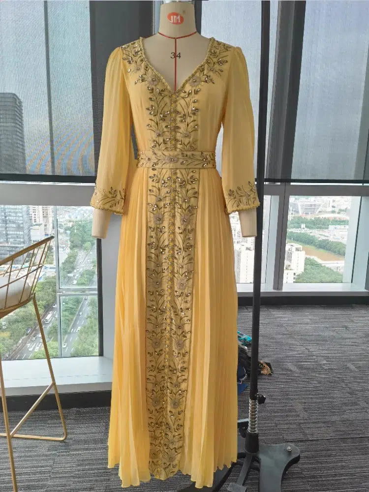 Kaftan Gelb