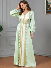Thumbnail for Green Kaftan Dress