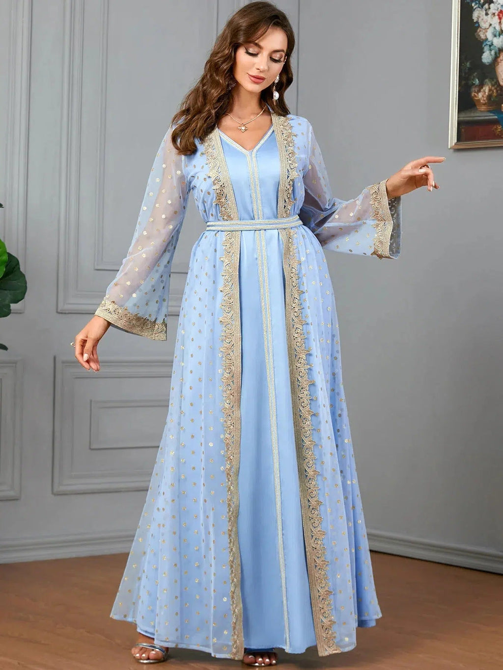 Kaftan Blau