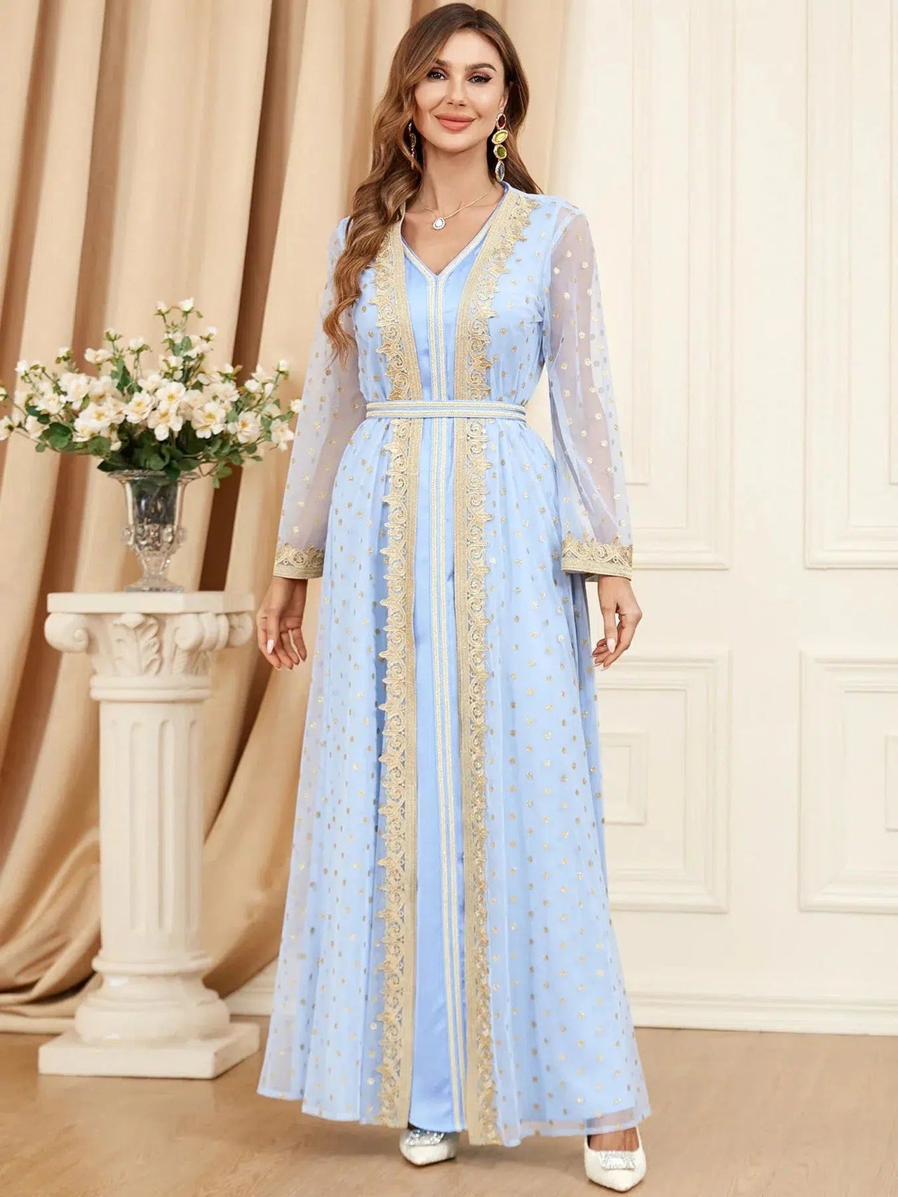 Kaftan Blau
