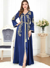 Thumbnail for Kaftan Kleid Lang