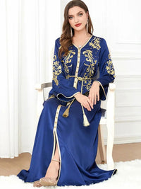 Thumbnail for Kaftan Kleid Lang