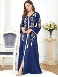 Thumbnail for Kaftan Kleid Lang
