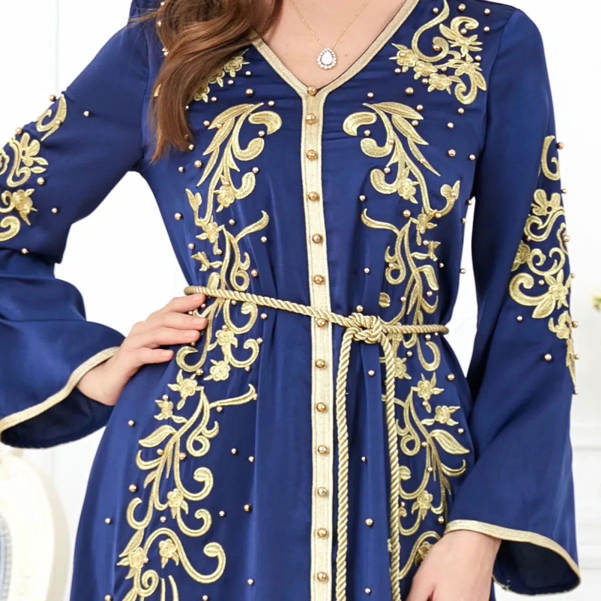Kaftan Kleid Lang