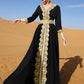 Kaftan Hochzeit Schwarz Frau