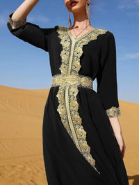 Thumbnail for Kaftan Damen Schwarz