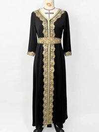 Thumbnail for Kaftan Damen Schwarz