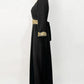Kaftan Hochzeit Schwarz Frau