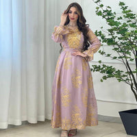 Thumbnail for Kaftan Kleid Pink