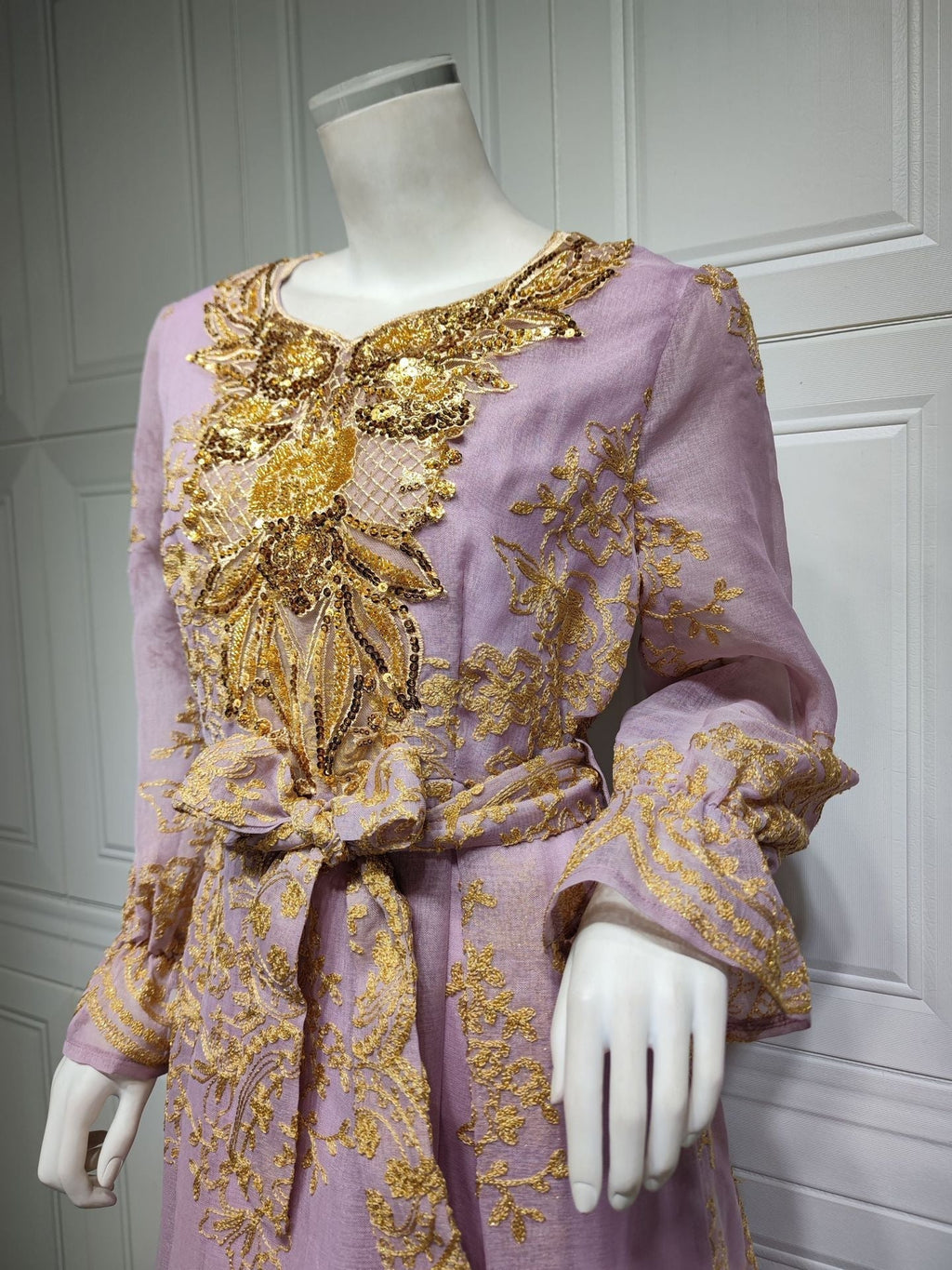 Kaftan Kleid Pink