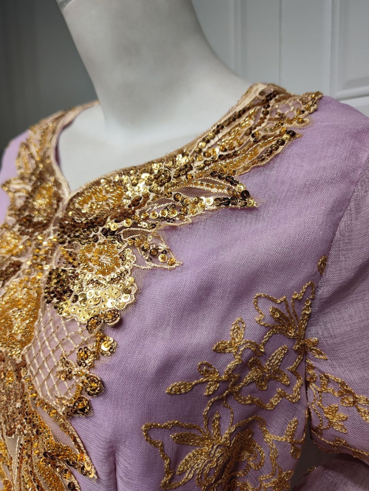Kaftan Kleid Pink