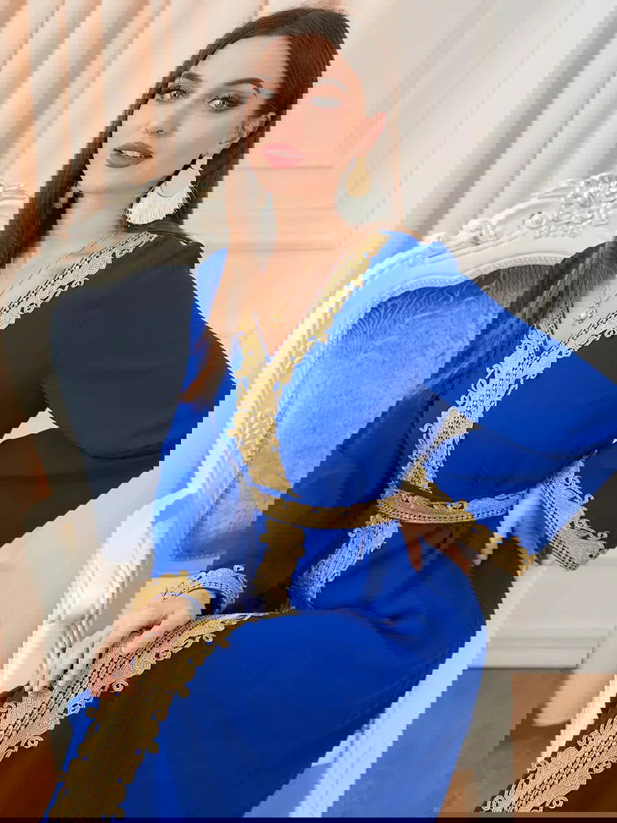 Kaftan Royal Blue