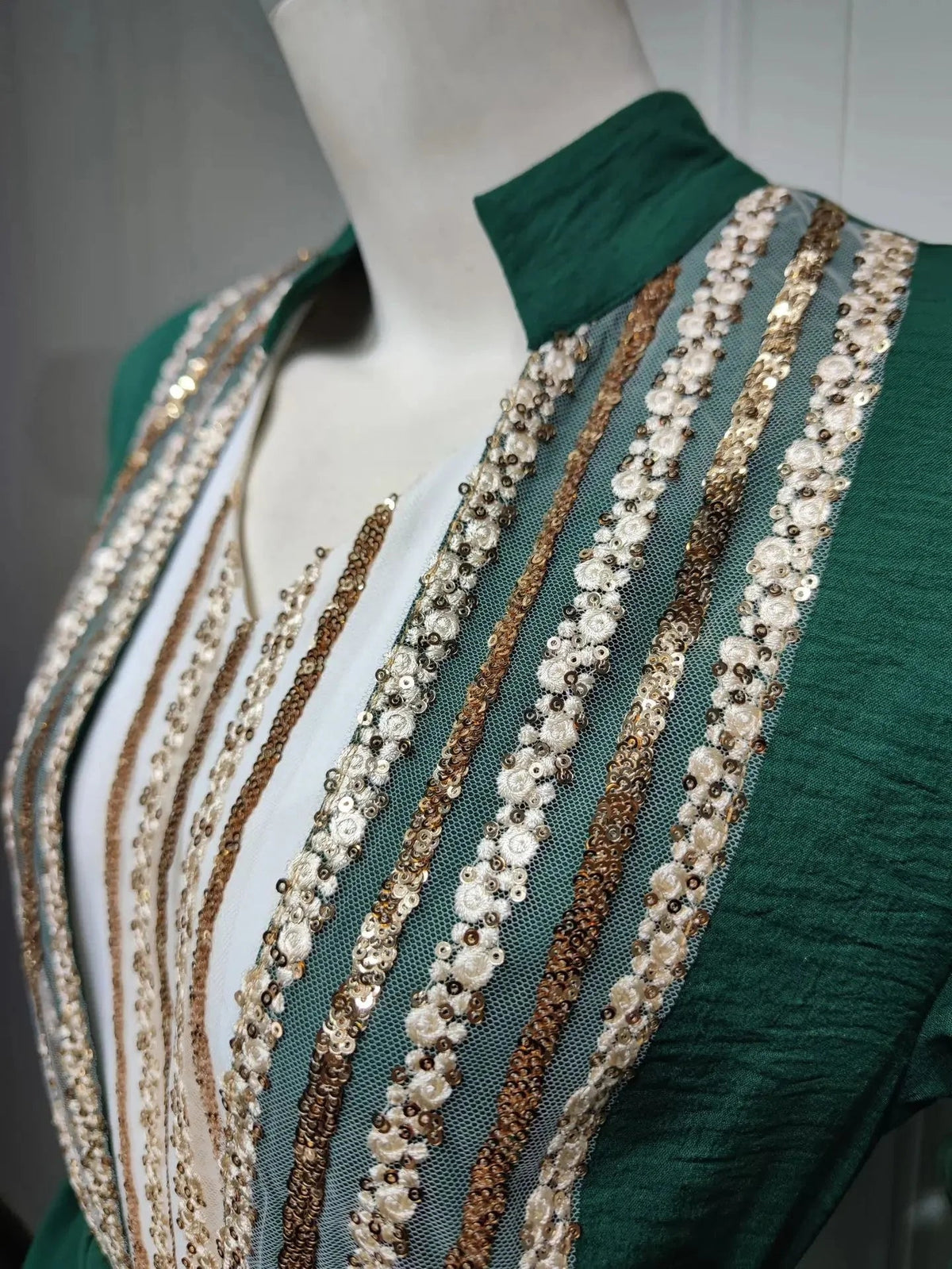 Emerald Green Kaftan