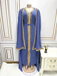Thumbnail for Moroccan Kaftan Blue