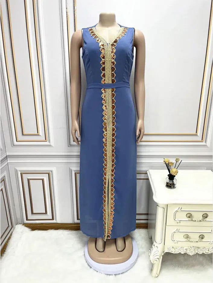 Moroccan Kaftan Blue