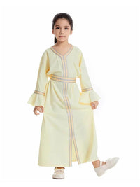 Thumbnail for Kaftan Mädchen Gelb