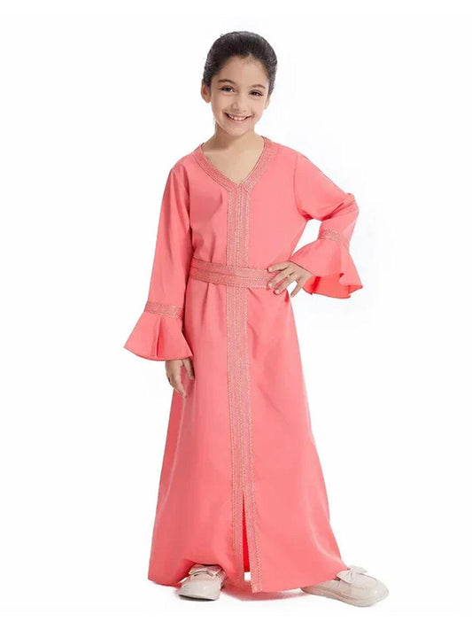 Kaftan Mädchen Rosa