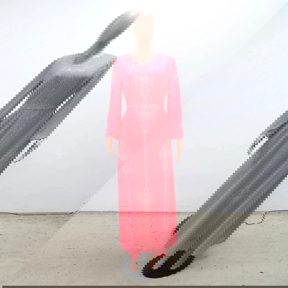 Kaftan Dress Pink