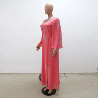 Thumbnail for Kaftan Dress Pink