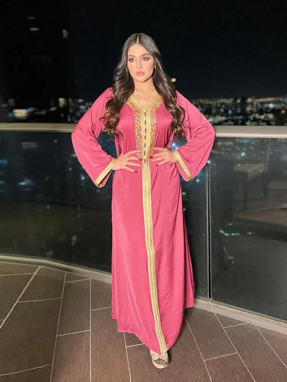 Fuchsia Kaftan