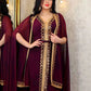 Kaftan Rot und Gold