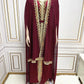 Kaftan Rot und Gold