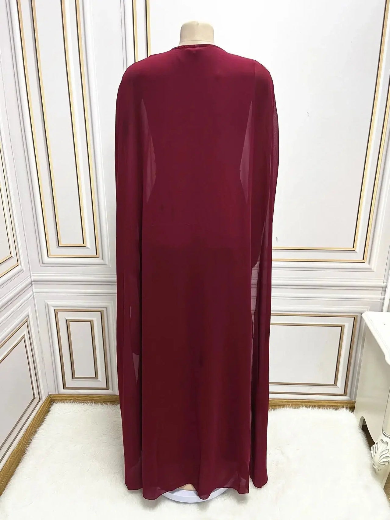 Kaftan Kleid Rot
