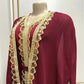 Kaftan Rot und Gold