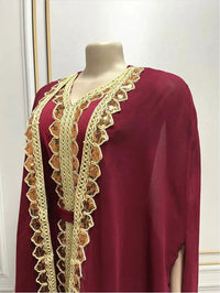 Thumbnail for Kaftan Kleid Rot