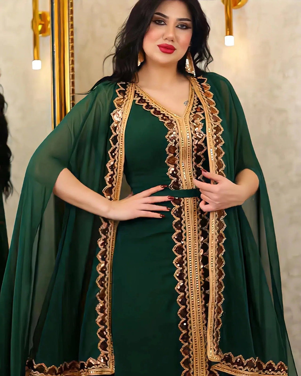 Kaftan Olive Green