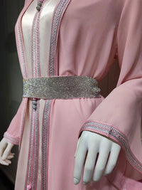 Thumbnail for Kaftan Satin Dress