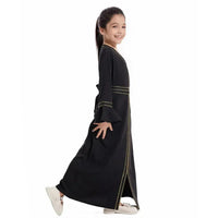 Thumbnail for Kaftan Schwarz Mädchen