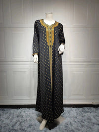Thumbnail for Kaftan Schwarz Gold