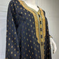 Kaftan Schwarz und Gold
