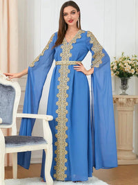 Thumbnail for Sky Blue Kaftan