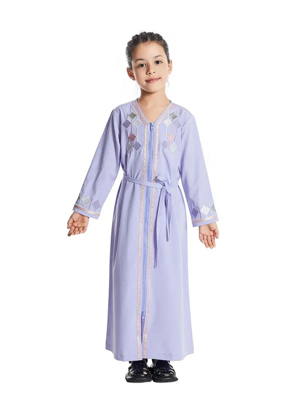 Kaftan Violett Mädchen