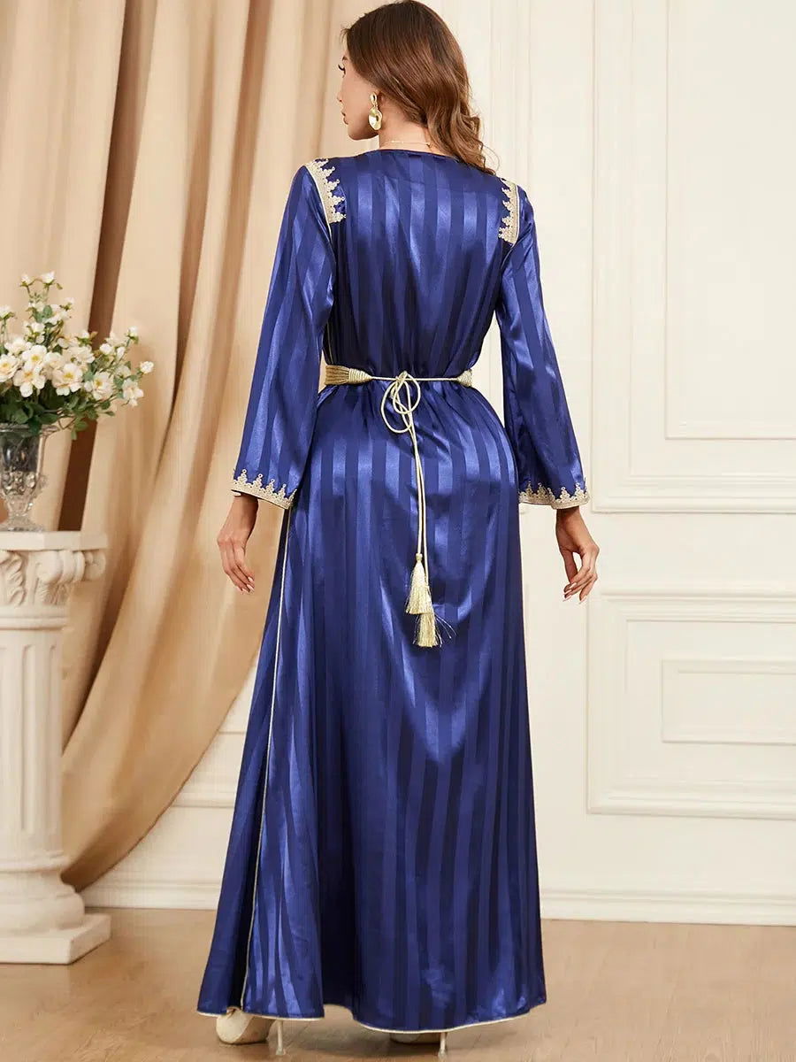 Marokkanischer Kaftan Blau