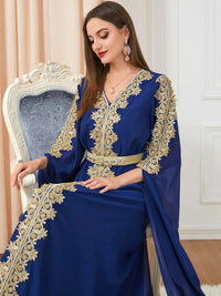 Thumbnail for Kaftan Dress Blue