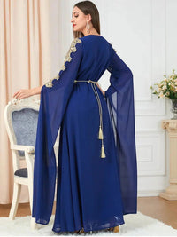 Thumbnail for Kaftan Dress Blue