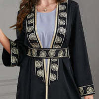 Thumbnail for Kaftan Schwarz Damen
