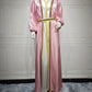 Marokkanisches Kaftan-Kleid Rosa