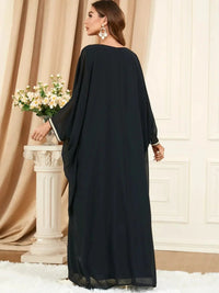 Thumbnail for Kaftan Schwarz Lang