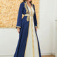 Moderner Kaftan Blau Hochzeit