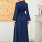Moderner Kaftan Blau Hochzeit