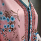 Moderner Rosa Kaftan Frau