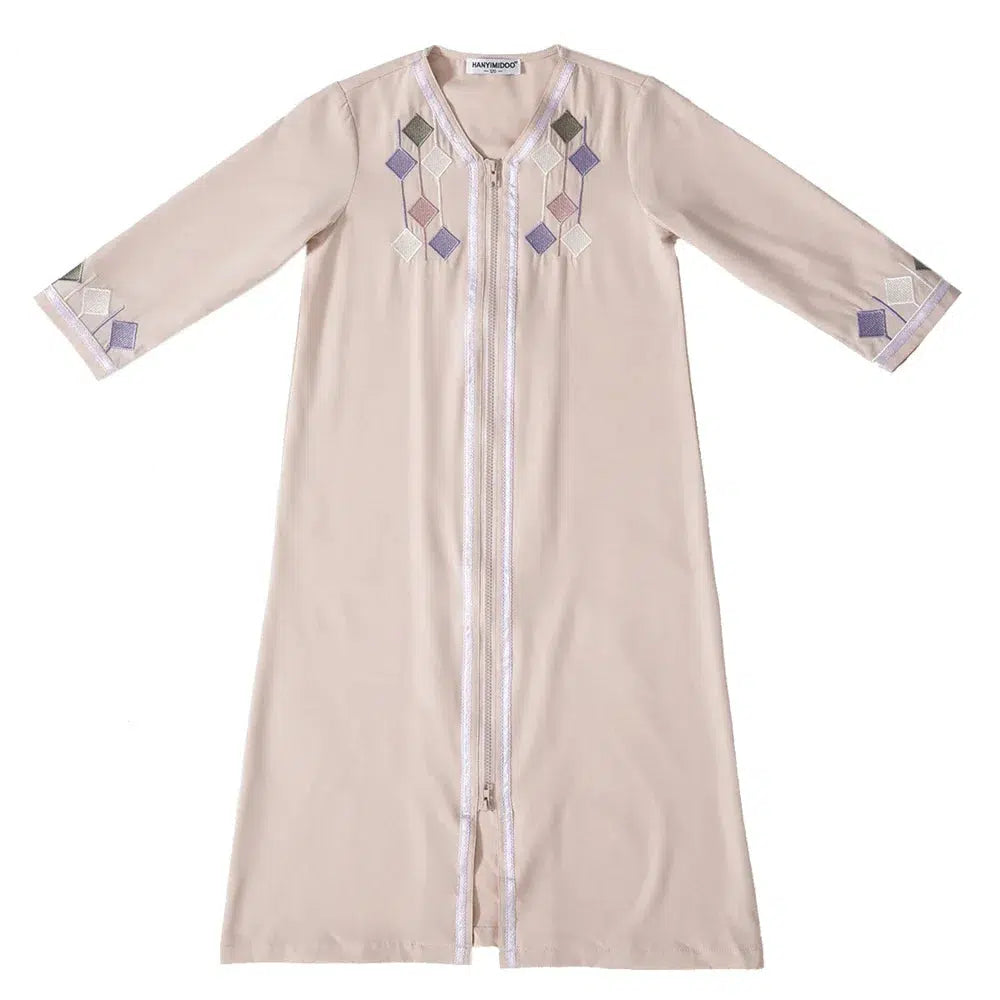 Rosa Kaftan für Mädchen