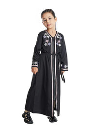 Thumbnail for Schwarzer Kaftan für Mädchen