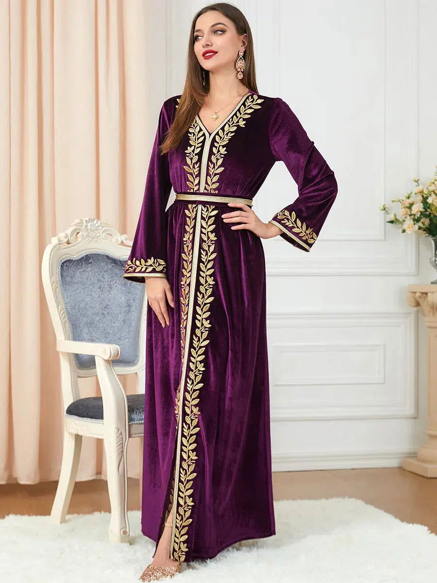 Violetter Kaftan